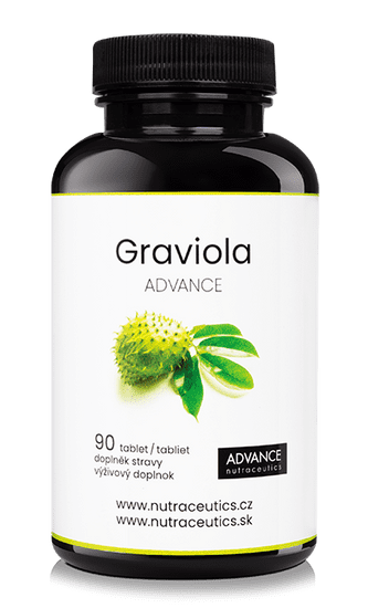 Advance nutraceutics ADVANCE Graviola 90 tablet - koncentrovaný silný extrakt z plodů 4:1