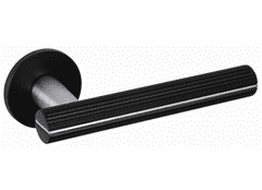 Infinity Line Capri KPRI B00/M700 černá/chrom mat - klika ke dveřím - pro pokojový klíč