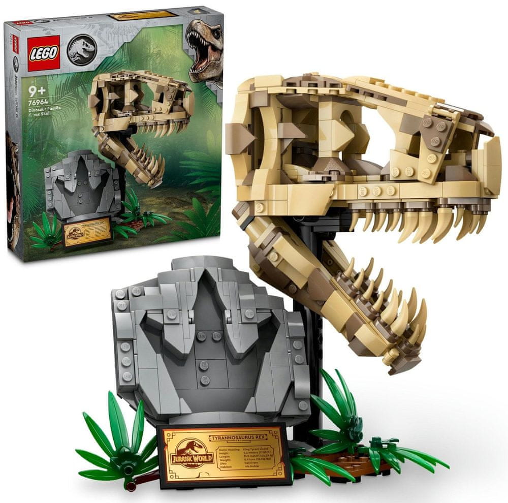Levně LEGO Jurassic World 76964 Dinosauří fosilie: Lebka T-rexe