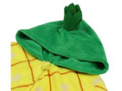 sarcia.eu Ananas Jednodílné fleecové pyžamo, dětské onesie s kapucí 3-4 let 98/104 cm