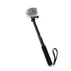 MG Teleskopic Selfie tyč na sportovní kamery, černá