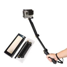 MG 3in1 Monopod Selfie tyč na sportovní kamery, černá