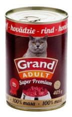 GRAND SuperPremium Hovězí - CAT 405 g