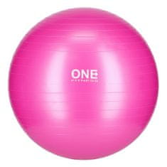 ONE Fitness gymnastický míč GB10N 55 cm růžový