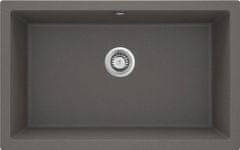 BPS-koupelny Dřez Corda granit - ZQA T10D antracit metalic