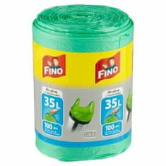 Fino Fino pytle do koše 35L/ 100ks zelené