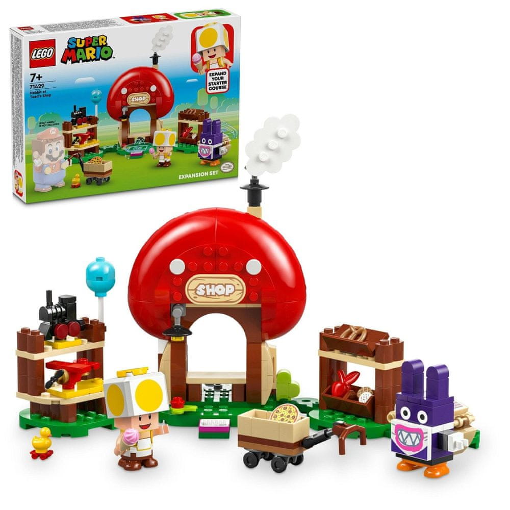 Levně LEGO Super Mario 71429 Nabbit v Toadově obchůdku – rozšiřující set
