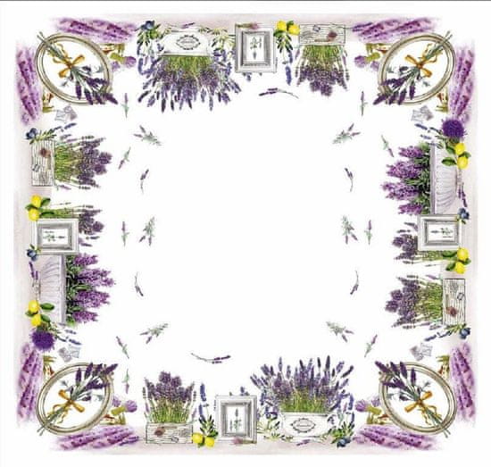 Stanex Ubrus bavlněný Lavender Varianta: Ubrus Lavender 144 x 144