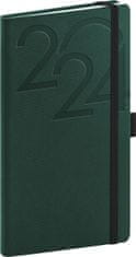 AJAX Diář 2024: - zelený, kapesní, 9 × 15,5 cm