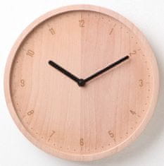 PANA OBJECTS Nástěnné hodiny z masivního dřeva Pana Objects 10077