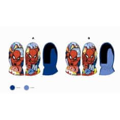 MARVEL Chlapecké rukavice Spiderman, světle modrá, 3-4 roky