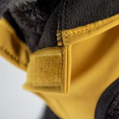 Duvo+ stylová bunda s kapucí pro psy XS 30cm žlutá
