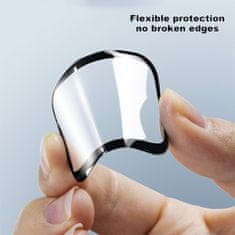 TopQ Tvrzené akrylátové sklo Full Glue pro Apple Watch Series 7 45 mm