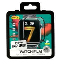 TopQ Tvrzené sklo HARD PMMA Full Glue Watch Protector pro Apple Watch Series 7 45 mm