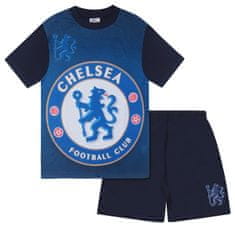 FotbalFans Dětské pyžamo Chelsea FC, tričko a šortky, bavlna | 10-11 let