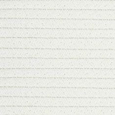 Vidaxl Úložný koš šedý a bílý Ø 43 x 38 cm bavlna