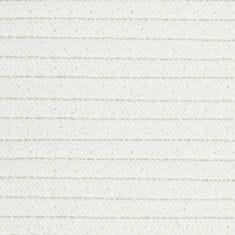 Vidaxl Úložný koš šedý a bílý Ø 38 x 46 cm bavlna