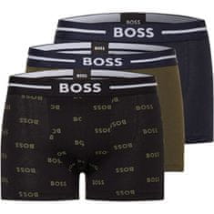 Hugo Boss 3 PACK - pánské boxerky BOSS 50508885-960 (Velikost M)