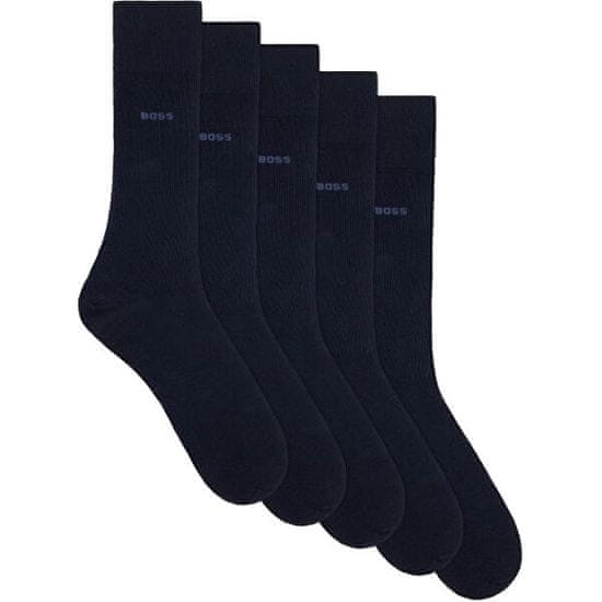 Hugo Boss 5 PACK - pánské ponožky BOSS 50503575-401