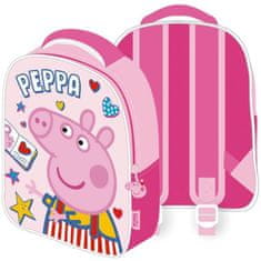 Dětský batoh Prasátko Peppa 28cm růžový