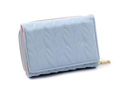 Kraftika 1ks 5 modrá světlá dámská peněženka 9x12 cm, peněženky