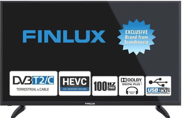Finlux 32FHG4022 televize LED 32 palců operační systém skylink USB fastscan