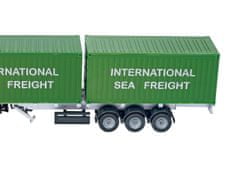 SIKU Super - LKW kamion se 2 kontejnery