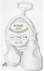 Retlux prodlužovací přívod RPC 41, 2m, bílá