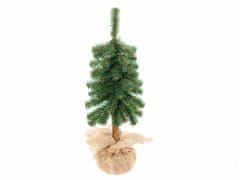 NOHEL GARDEN Stromek SMRK umělý vánoční na dřevěném kmeni 50cm
