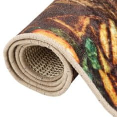 Vidaxl Kuchyňský koberec vícebarevný 60x180 cm pratelný protiskluzový