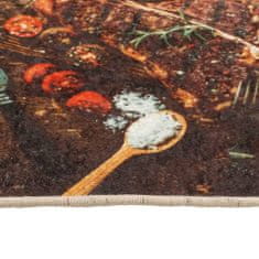 Vidaxl Kuchyňský koberec vícebarevný 60x180 cm pratelný protiskluzový