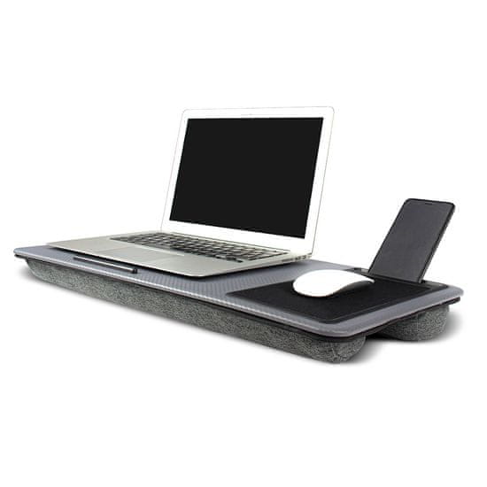 Northix Laptopový podnos s polštářkem - vestavěná podložka pro myš
