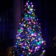 Netscroll Vánoční LED světelný řetěz RGB – 50m, Vánoční osvětlení, vánoční výrobky, dárky, LongLights