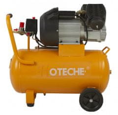 Hoteche Vzduchový kompresor 50 l 230 V, olejový dvouválcový - HOTECHE