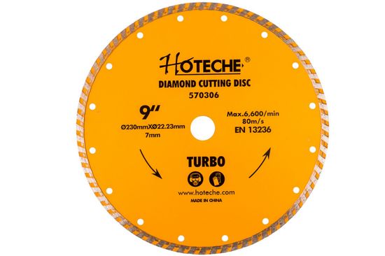 Hoteche Diamantový řezný kotouč 230 mm, TURBO - HT570306
