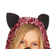 Guirca Kostým Růžový leopard 5-6 let