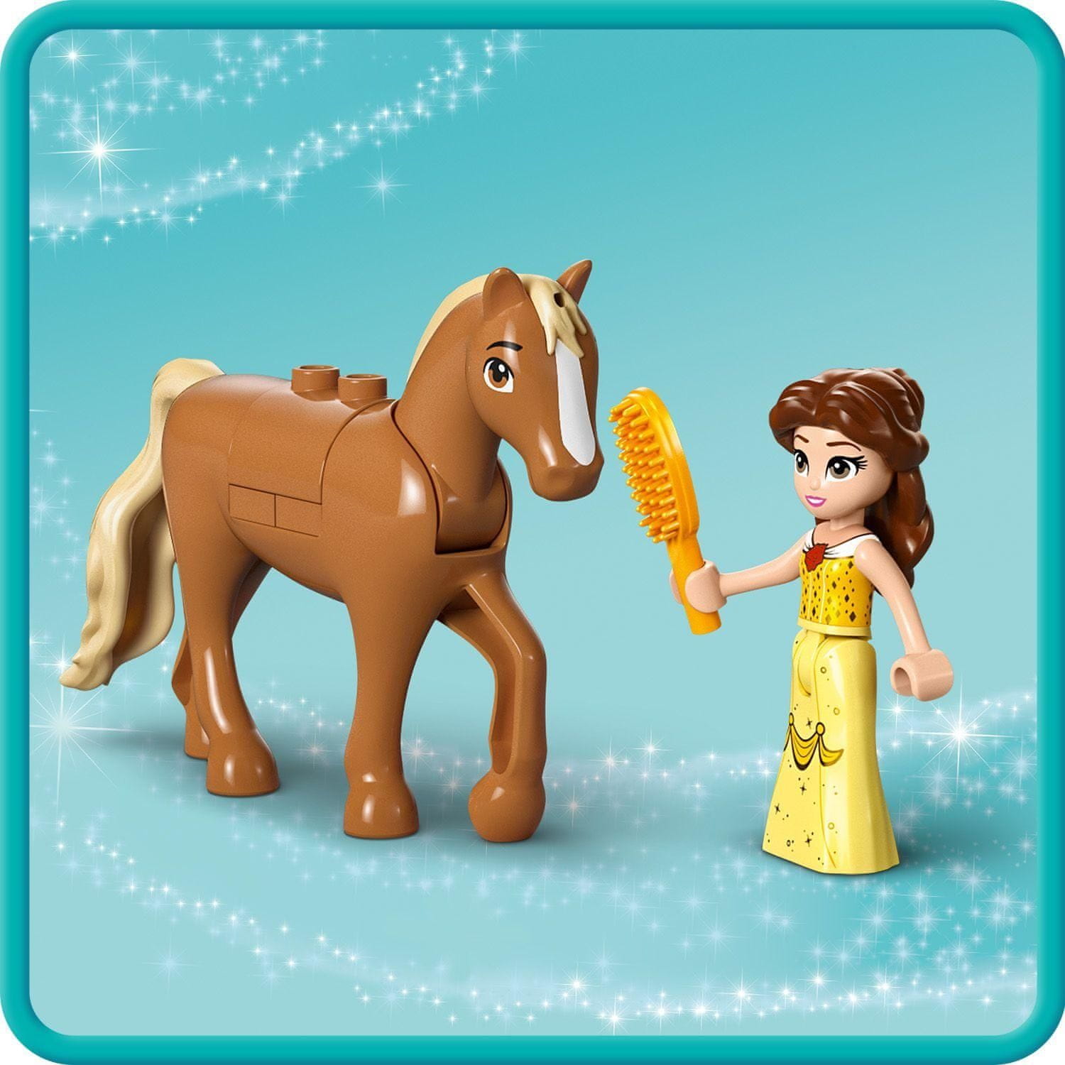 LEGO Disney Princess 43233 Bella a pohádkový kočár s koníkem