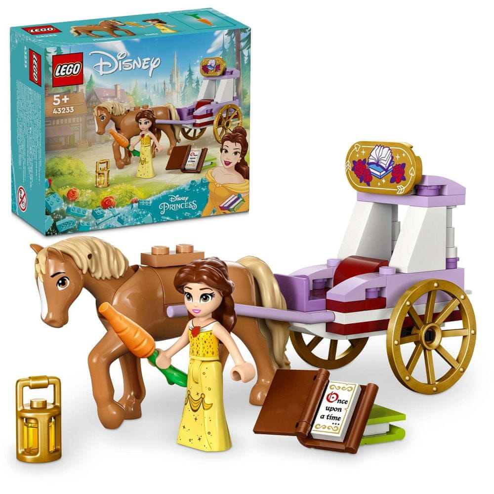 Levně LEGO Disney Princess 43233 Bella a pohádkový kočár s koníkem