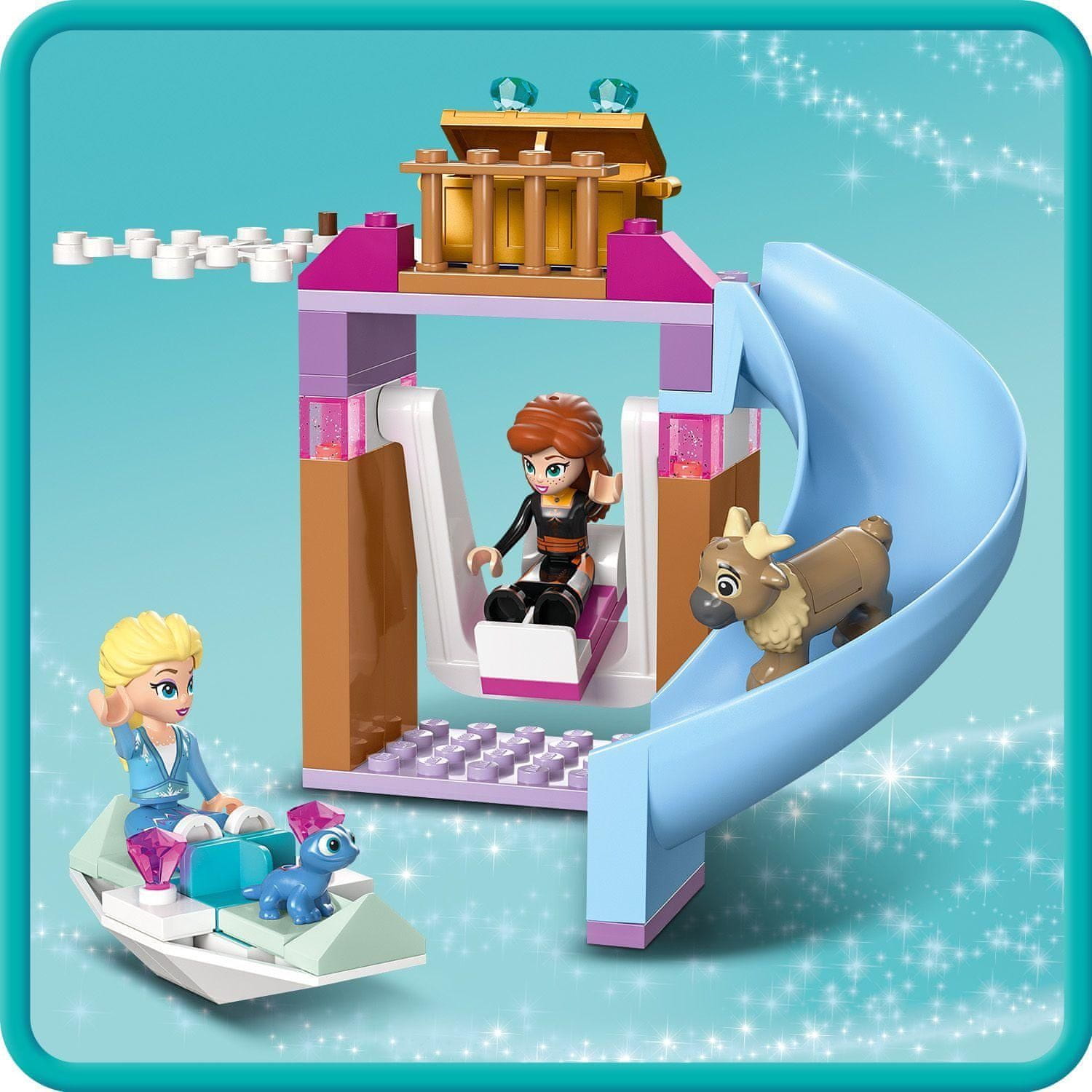 LEGO Disney Princess 43238 Elsa a hrad z Ledového království