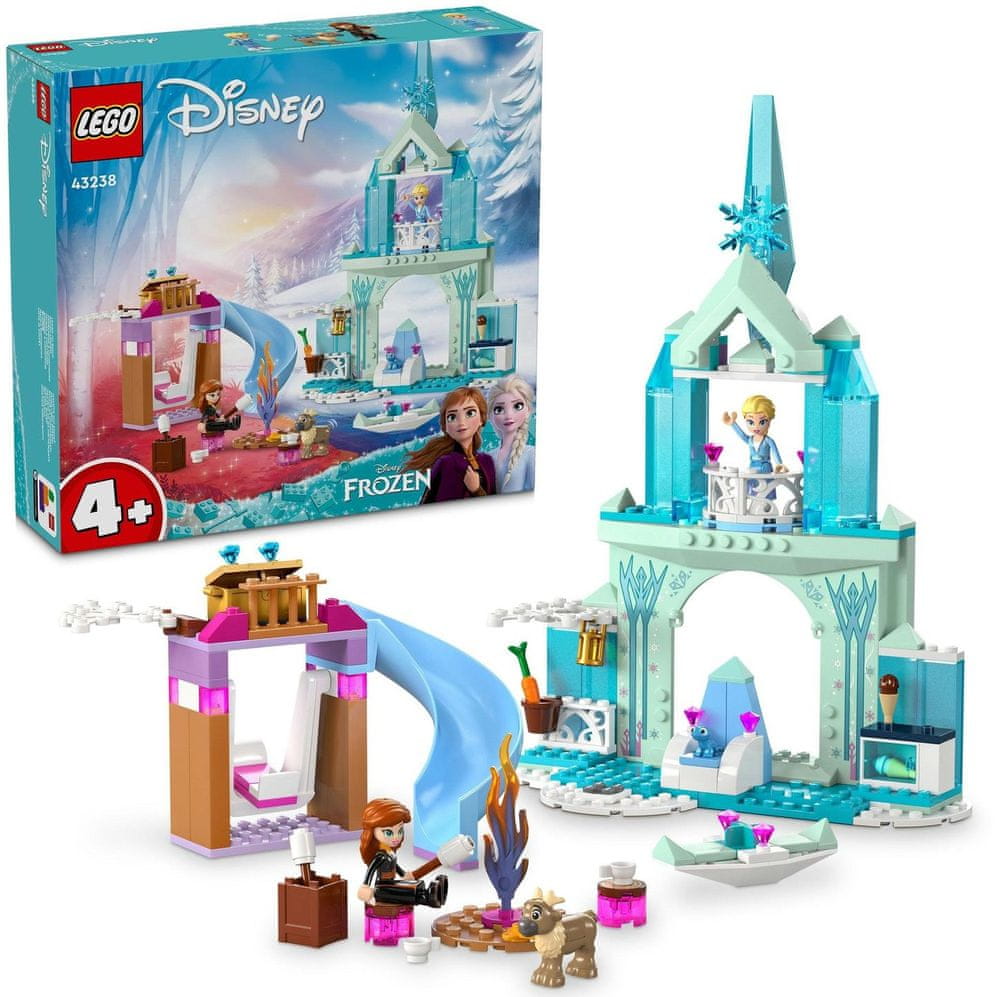 Levně LEGO Disney Princess 43238 Elsa a hrad z Ledového království
