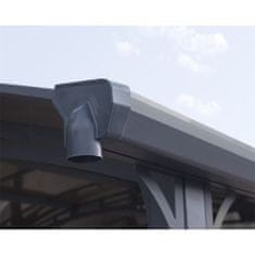 Palram Hliníkový montovaný přístřešek s obloukovou střechou Arcadia 5000