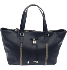 Sisley shopping bag Borja – black 
