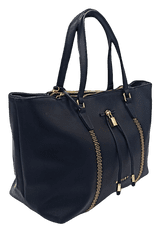 Sisley shopping bag Borja – black 