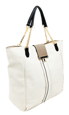 Sisley shopping bag Betti 2 – off white combo