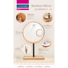 Lanaform Kosmetické zrcátko Bamboo Mirror