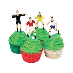 PME dekorační figurky - fotbal set 9ks
