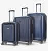 Sada cestovních kufrů ROCK Austin PP - tmavě modrá