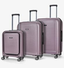 Rock Sada cestovních kufrů ROCK Austin PP - fialová