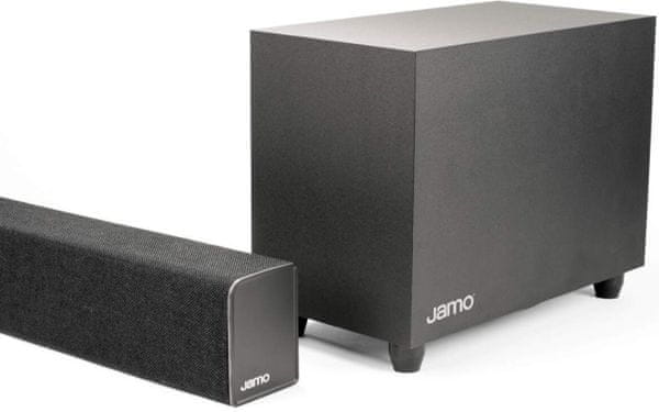  designový soundbar jamo studio sb40 špičkové zvukové vlastnosti k TV optický vstup usb port bluetooth 