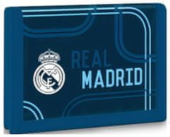 FotbalFans Peněženka Real Madrid FC, modrá, 12x9 cm